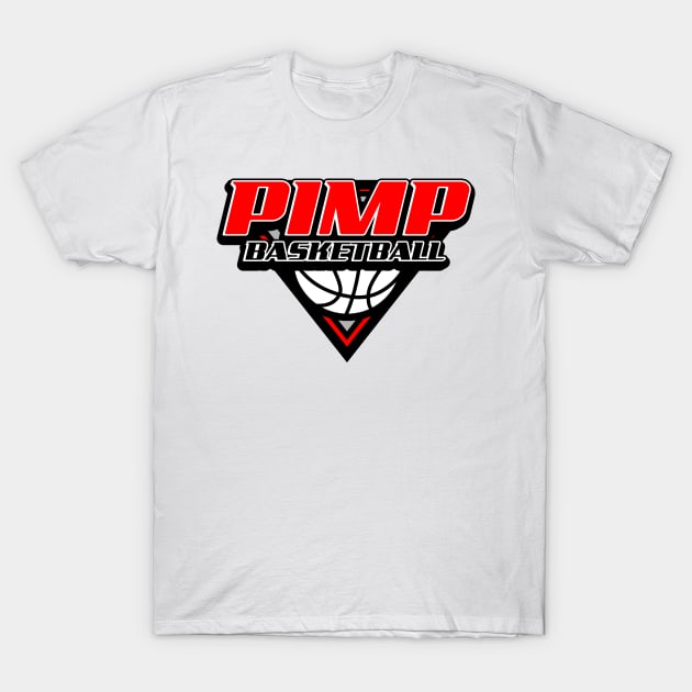 PIMP Basketball T-Shirt by weckywerks